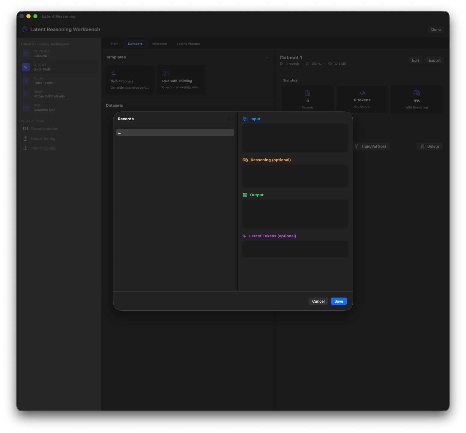 Latent Reasoning Workbench 7